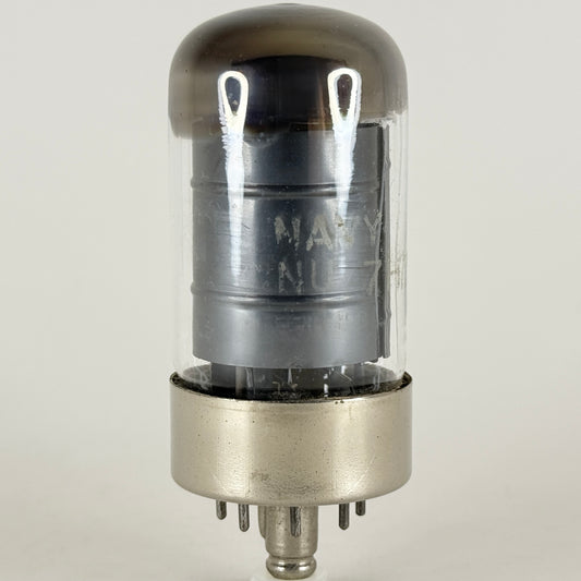 (1) Tested National Union U.S. Navy CNU 7H7 Tube Mil Spec Loctal Tube Pentode