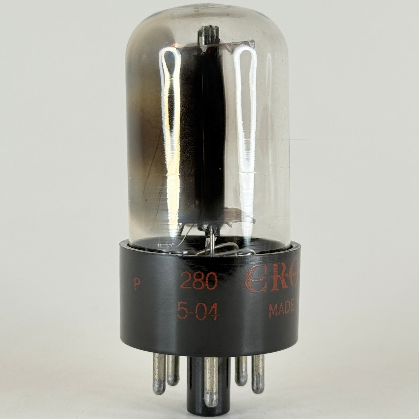 (1) Tested Crosley 12AX4GTA Tube Date Code 5-04 12AX4 GTA Half Wave Rectifier