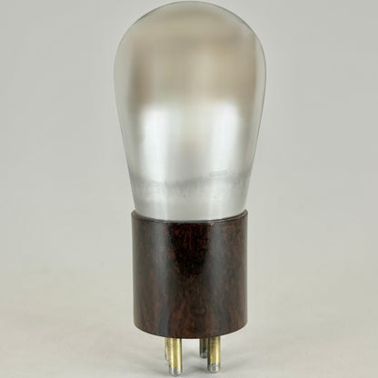 (1) Tested Perryman PA 171 Tube Type 71A Marbled Brown Bakelite Base Globe