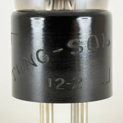 (1) Tested Tung Sol 201-A Tube Type 01A Tube Engraved Base Globe Tube Code 12-2