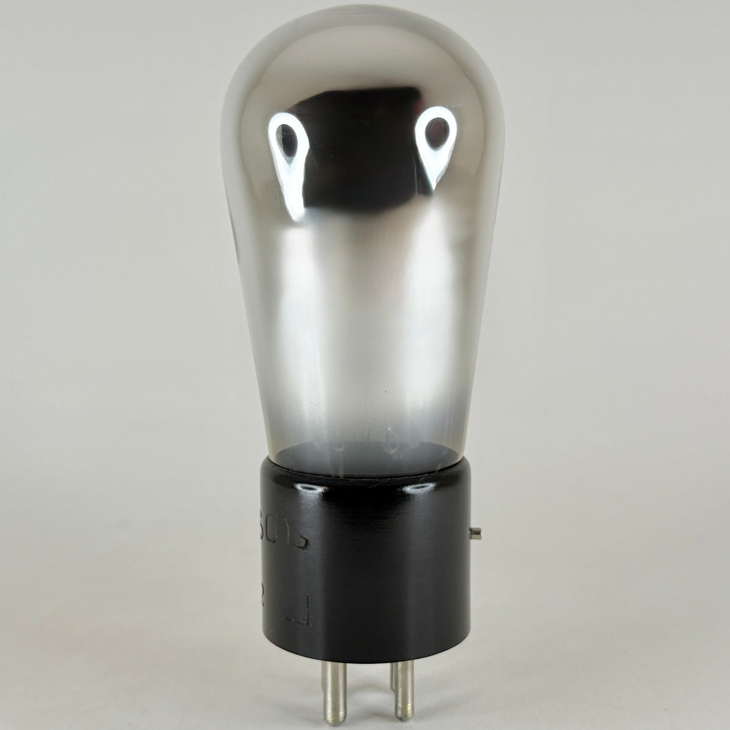 (1) Tested Tung Sol 201-A Tube Type 01A Tube Engraved Base Globe Tube Code 12-2