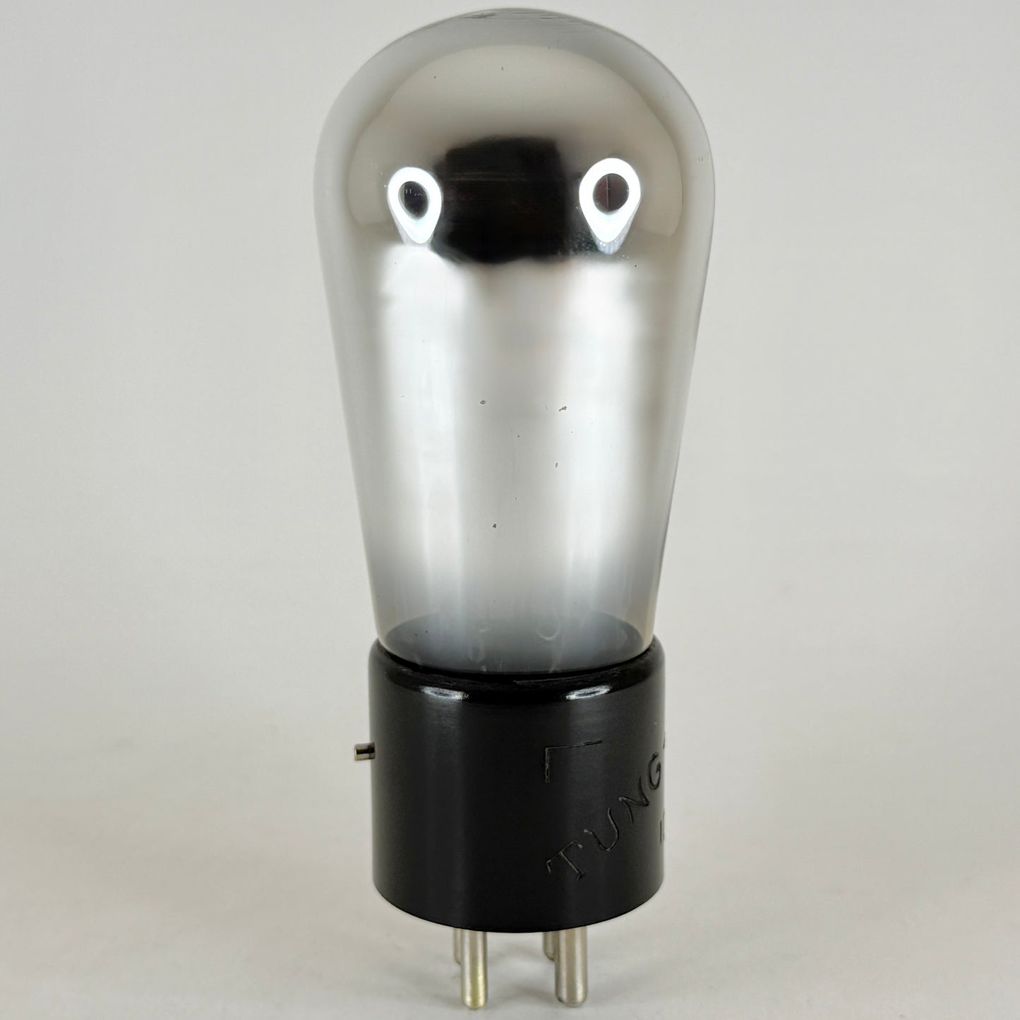 (1) Tested Tung Sol 201-A Tube Type 01A Tube Engraved Base Globe Tube Code 12-2