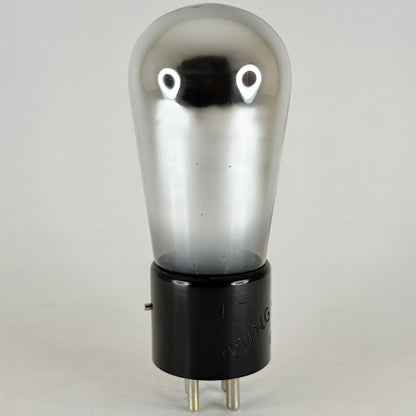 (1) Tested Tung Sol 201-A Tube Type 01A Tube Engraved Base Globe Tube Code 12-2