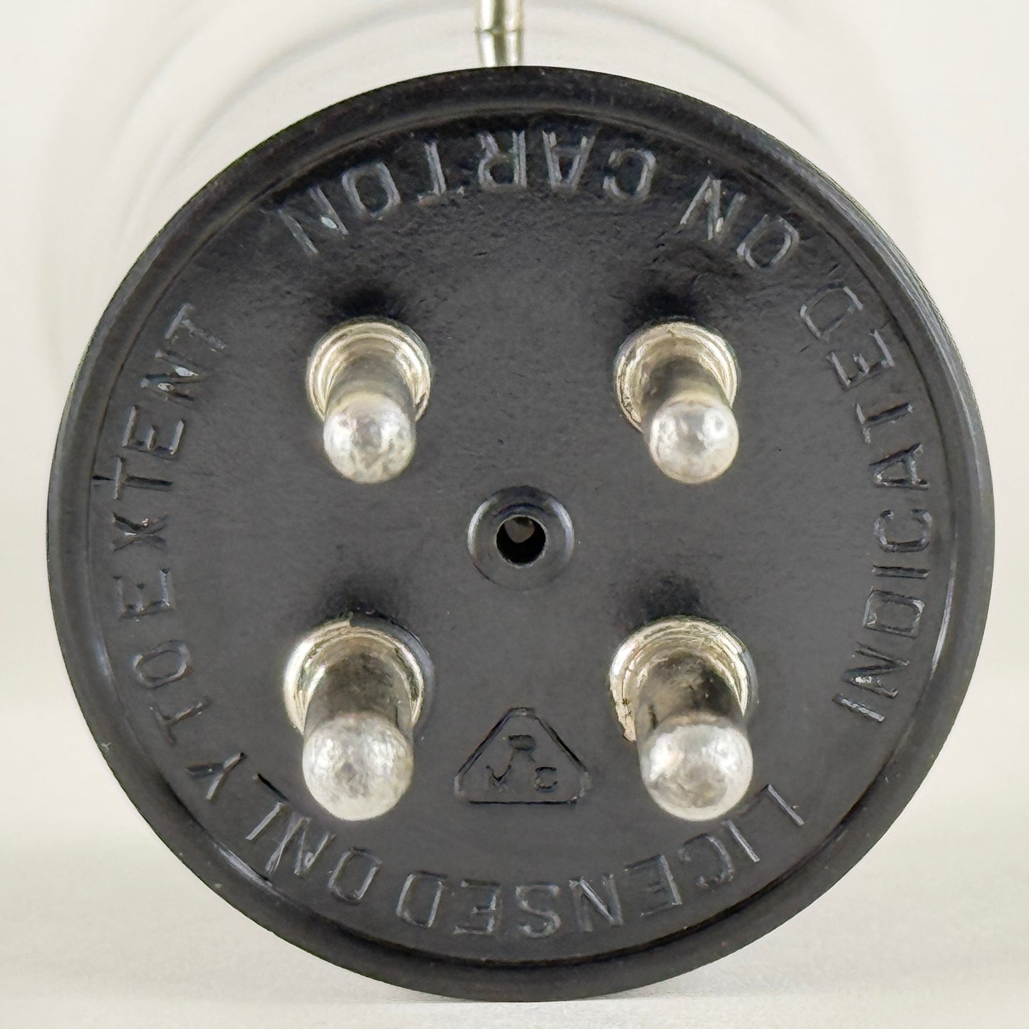 (1) Tested Tung Sol 201-A Tube Type 01A Tube Engraved Base Globe Tube Code 12-2