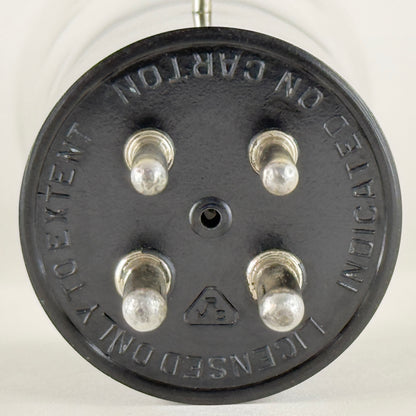(1) Tested Tung Sol 201-A Tube Type 01A Tube Engraved Base Globe Tube Code 12-2