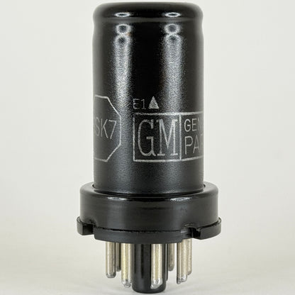 (1) Tested GM 6SK7 Tube Code E1▲ Vintage GM Genuine Parts General Motors Tube
