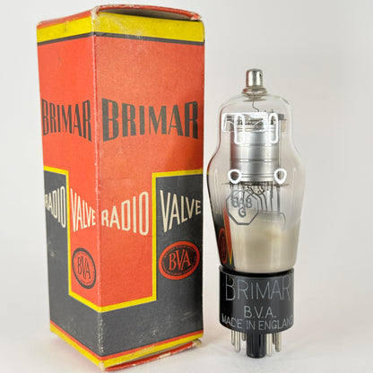 (1) Tested Strong Brimar 6A8G Tube with Box Made in England Pentagrid Converter