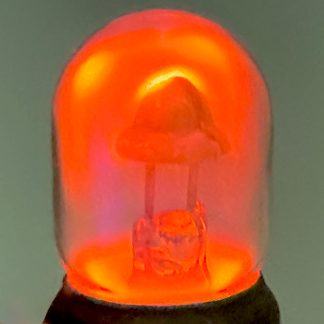 (1) Tested Vintage GE 991 NE-16 Neon Lamp Bulb Miniature Bulb NE-16 991