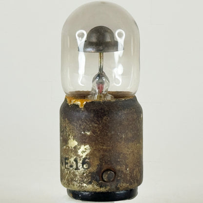 (1) Tested Vintage GE 991 NE-16 Neon Lamp Bulb Miniature Bulb NE-16 991