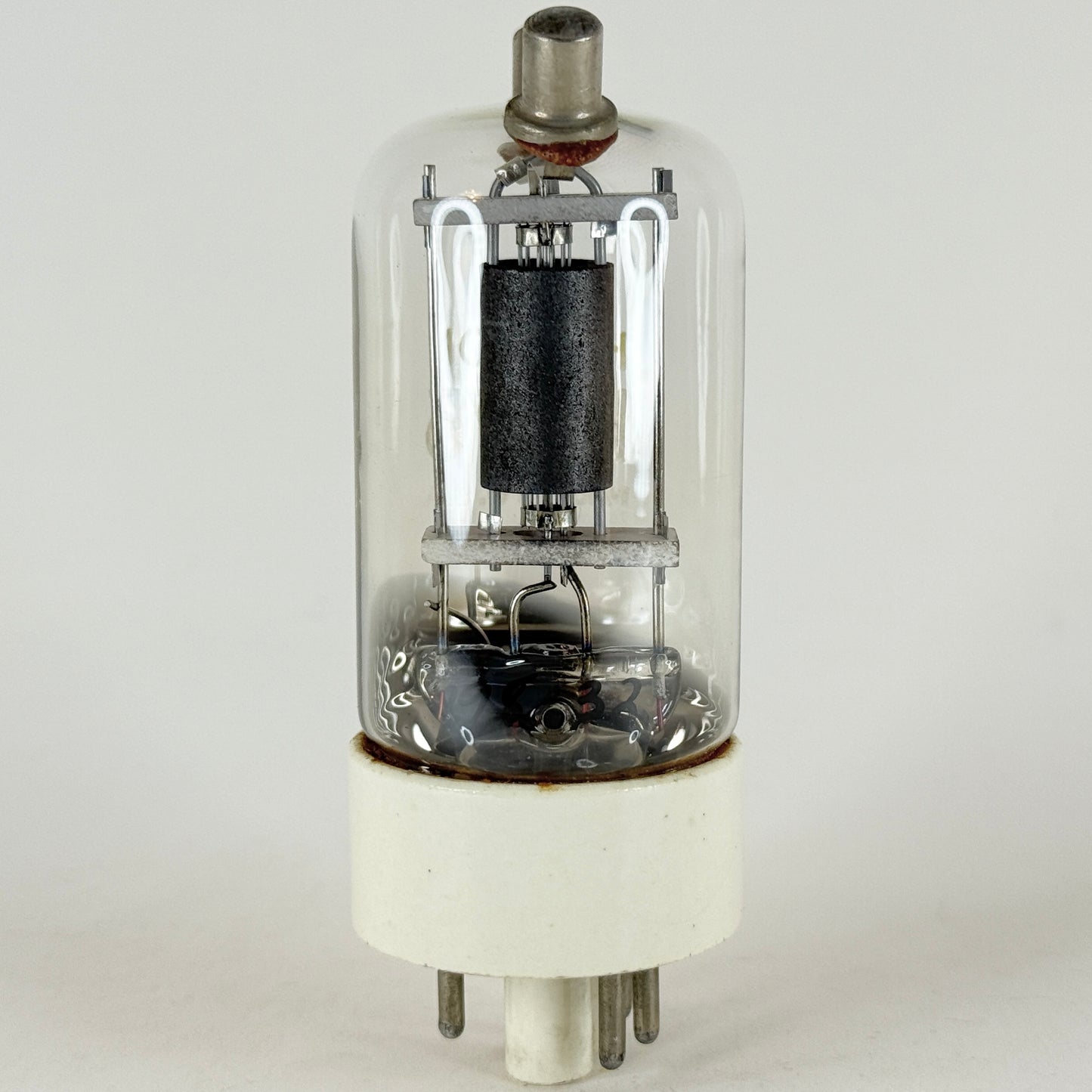 (1) Tested Strong Hytron HY75 Tube Dual Caps Ceramic Base Power Triode Tube