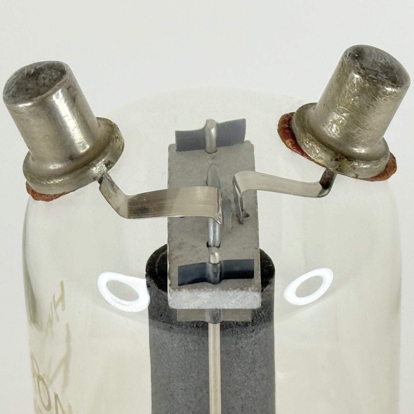(1) Tested Strong Hytron HY75 Tube Dual Caps Ceramic Base Power Triode Tube