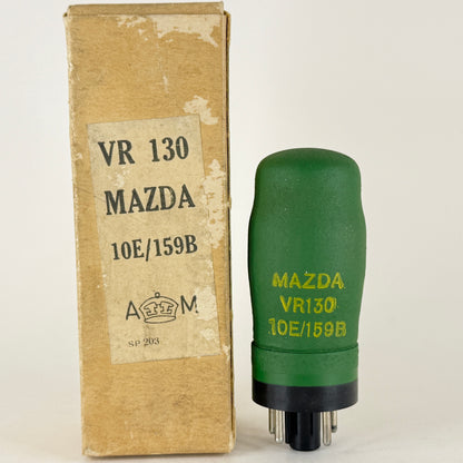 Untested Mazda VR130 10E/159 Tube Air Ministry Great Britain (HL23) Green Triode