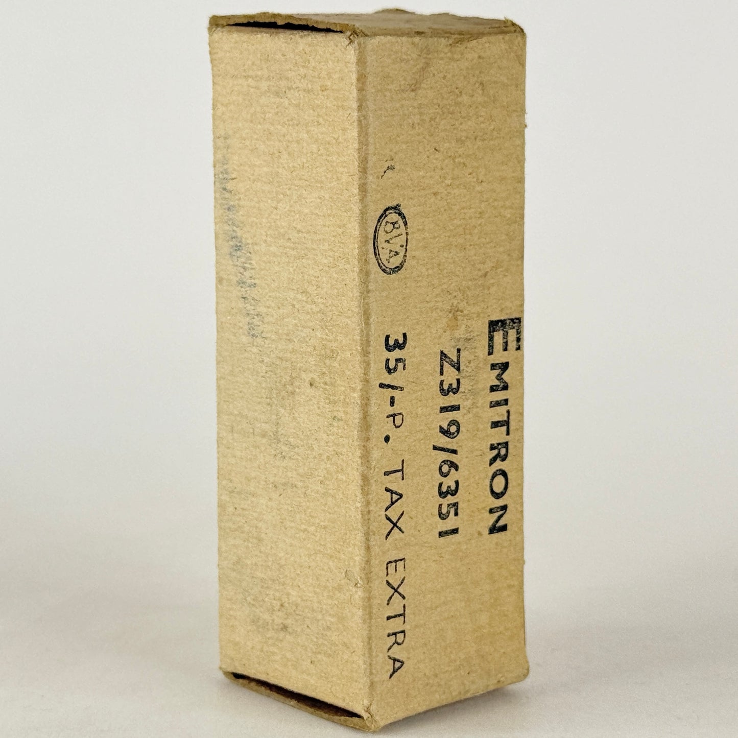 Untested Emitron Z319 6351 Tube with Box Made in England Pentode Vacuum Tube