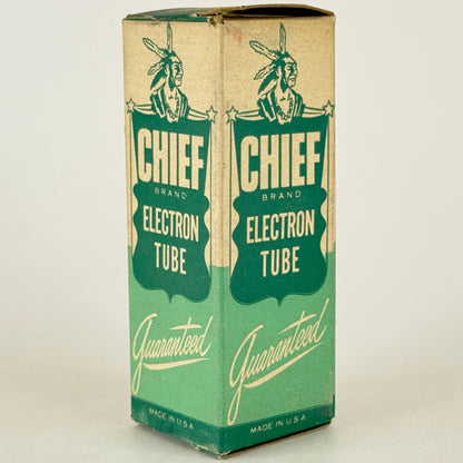 (1) Tested Chief 6HZ8 Tube with Box High Mu Triode Pentode Vacuum Tube