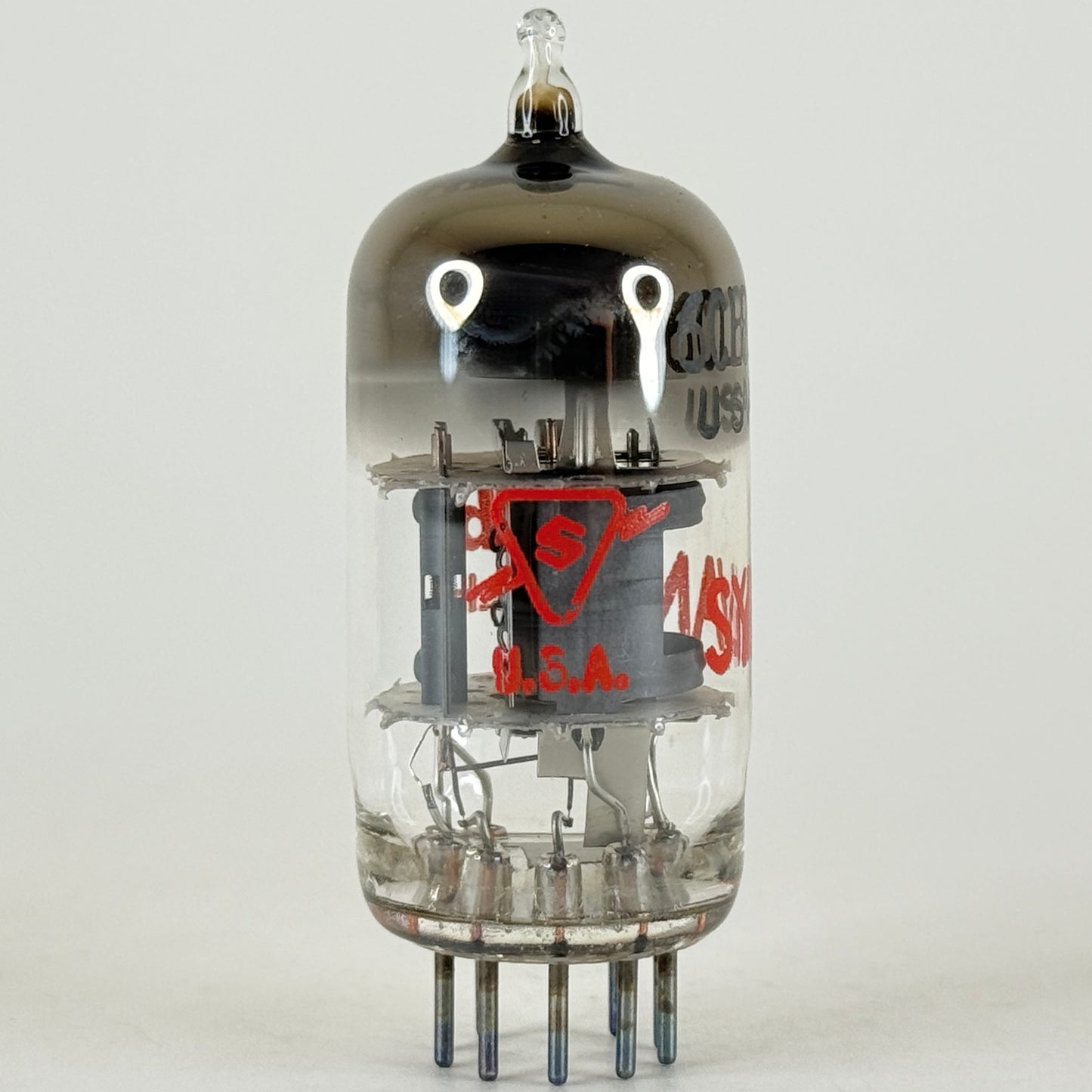 (1) Tested Sylvania 6CL8A Tube with Box Red Letters Code db ALH 6CL8 A Tube