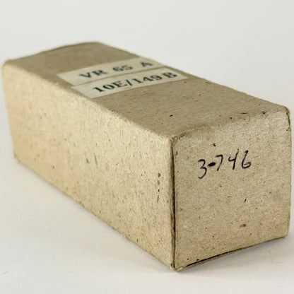 Untested Military Spec VR65 10E/1549 B Tube & Original Box Pentode Vacuum Tube