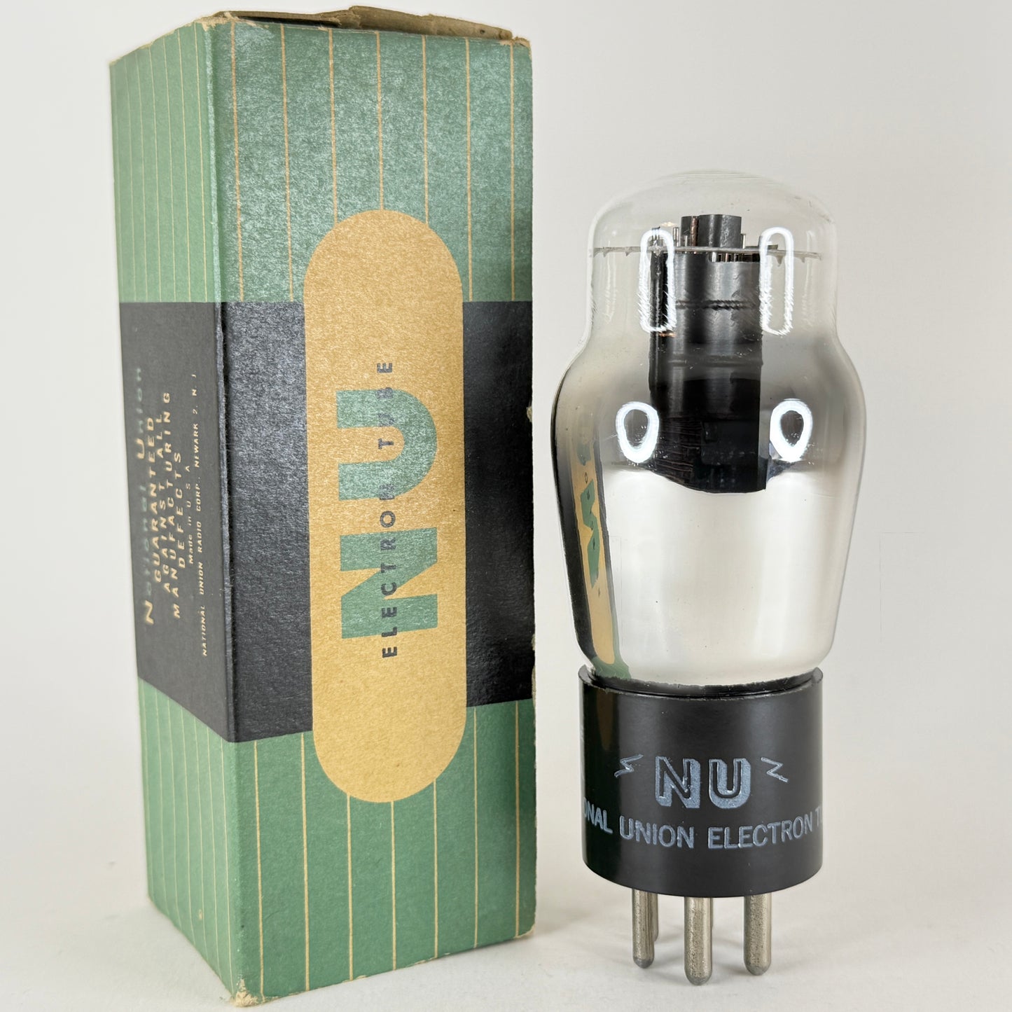 (1) Tested National Union Type 43 Tube with Box Code JC Power Pentode Tube