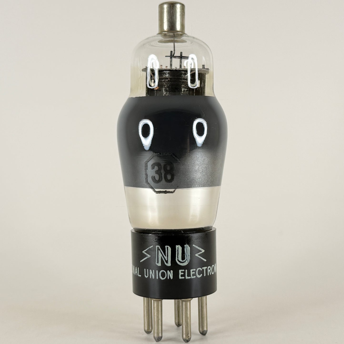 (1) Tested National Union Type 38 Tube Code 5213 Audio Output Pentode Tube (a)