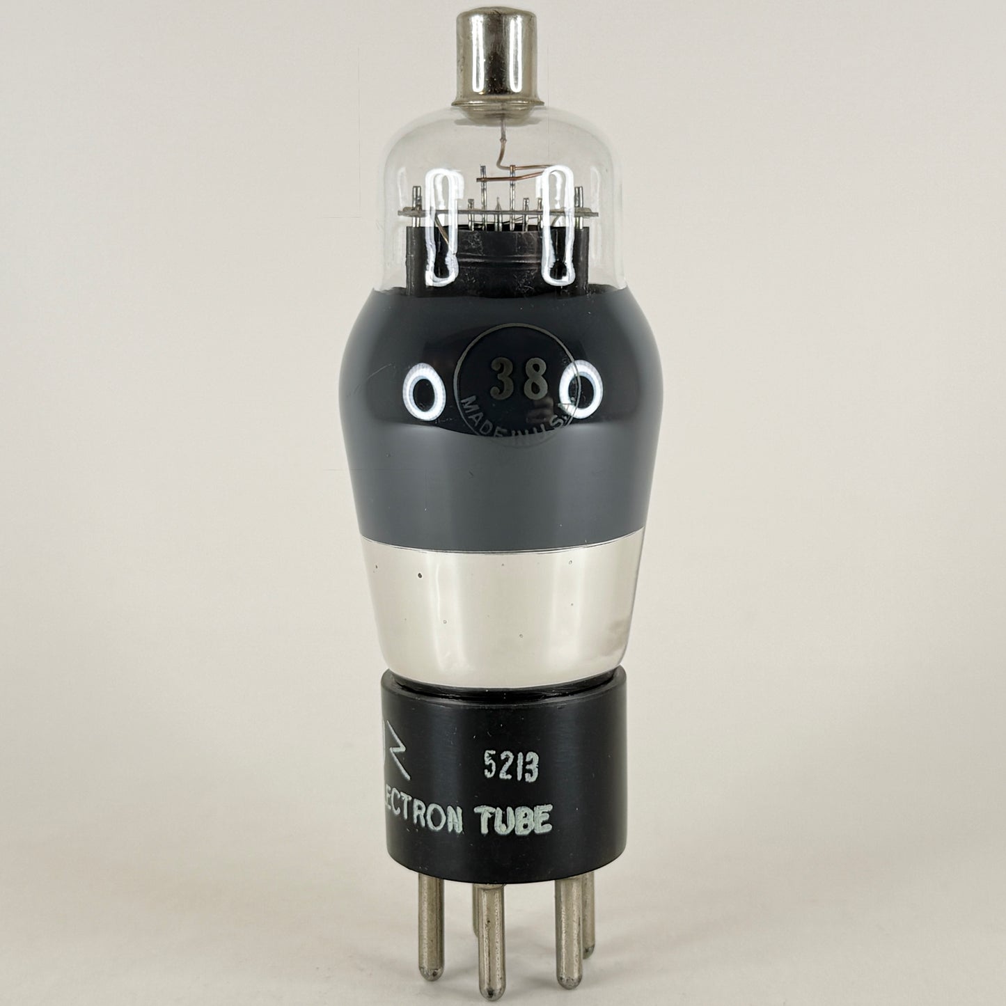 (1) Tested National Union Type 38 Tube Code 5213 Pentode Output Vacuum Tube (b)