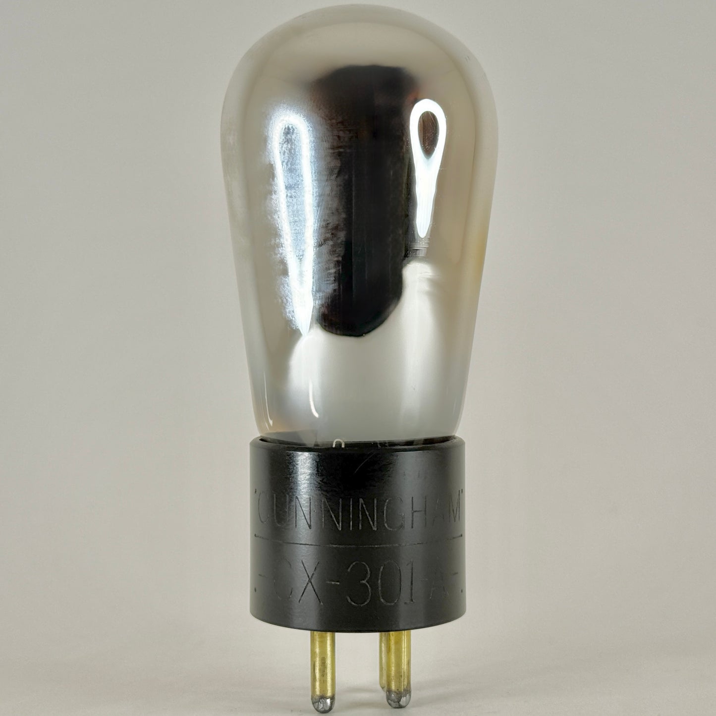 (1) Tested Cunningham CX 301 A Tube Type 01A Tube Globe Tube with Brass Pins (b)