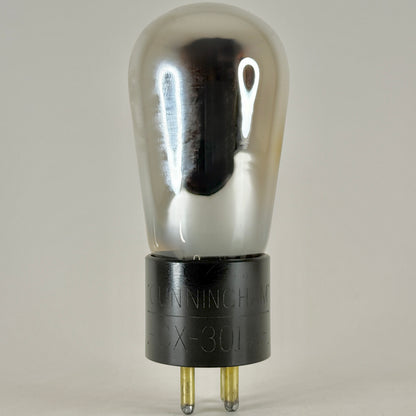 (1) Tested Cunningham CX 301 A Tube Type 01A Tube Globe Tube with Brass Pins (b)