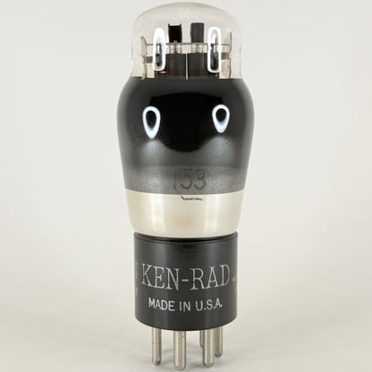 (1) Tested Ken Rad Type 53 Tube Date Code T2R Double Triode Vacuum Tube