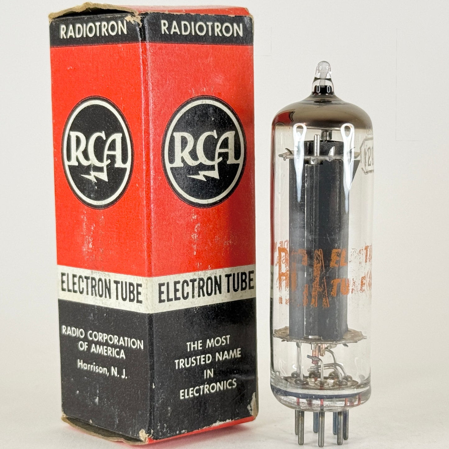 (1) Tested RCA 12CA5 Tube with Box Date Code BD 12CA5 Beam Power Vacuum Tube