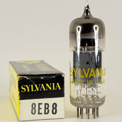 (1) Tested Strong Sylvania 6EB8 Tube with Box Date Code ECX Triode Pentode Tube