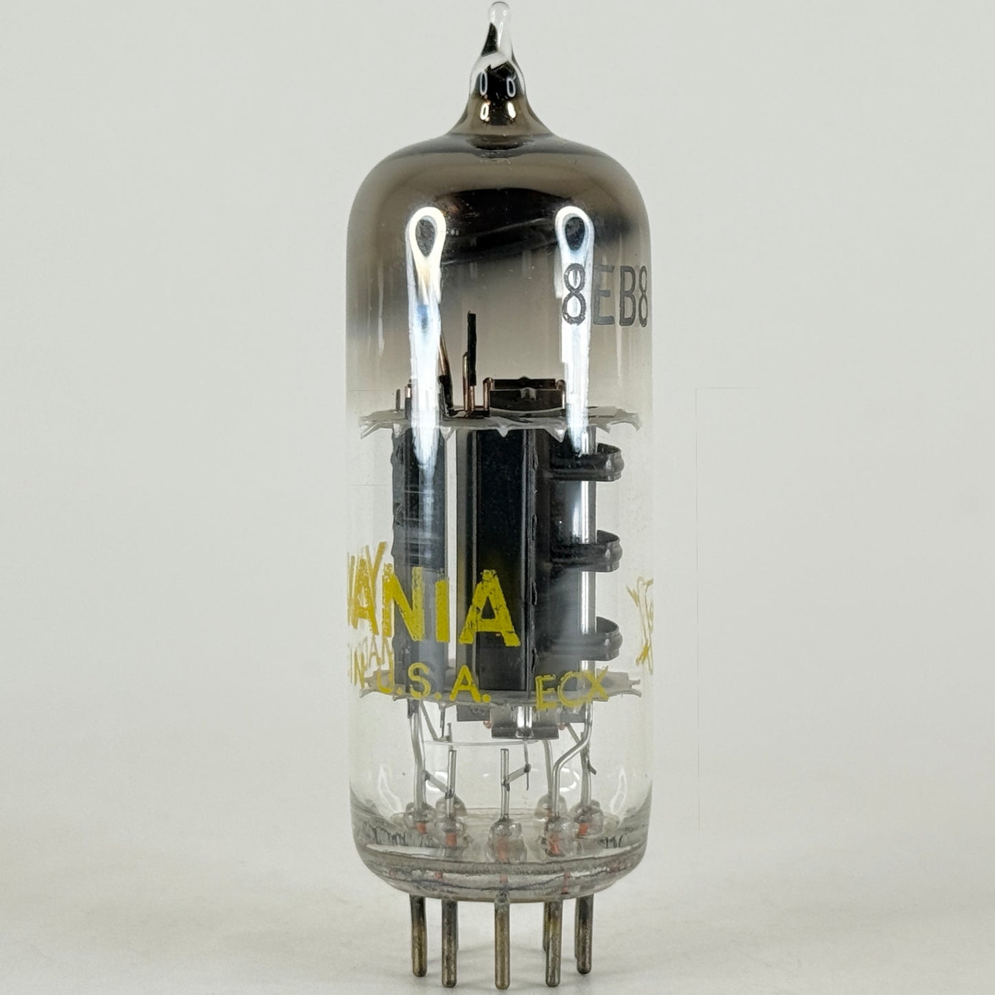 (1) Tested Strong Sylvania 6EB8 Tube with Box Date Code ECX Triode Pentode Tube