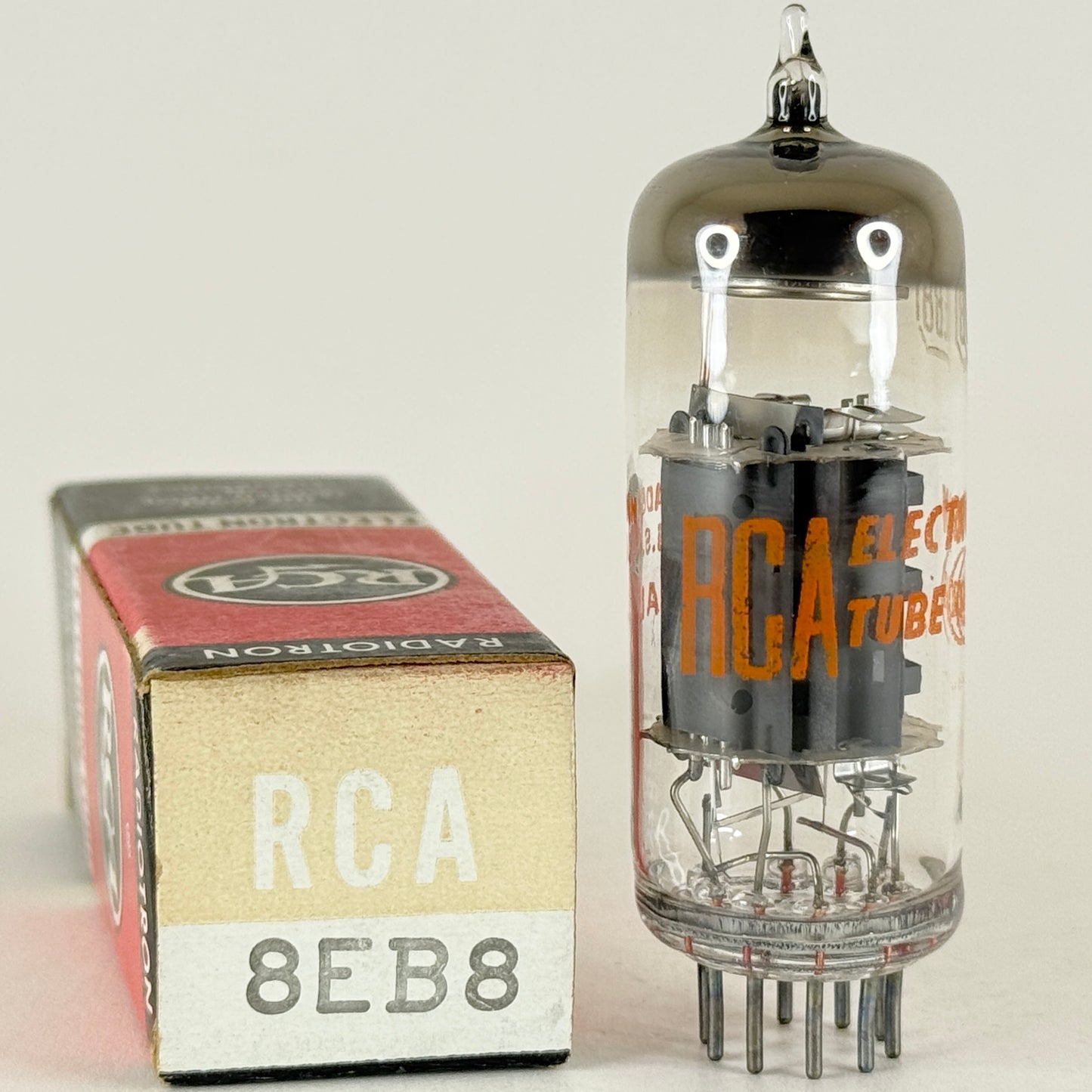 (1) Tested Very Strong RCA 6EB8 Tube with Box Date Code AL Triode Pentode Tube