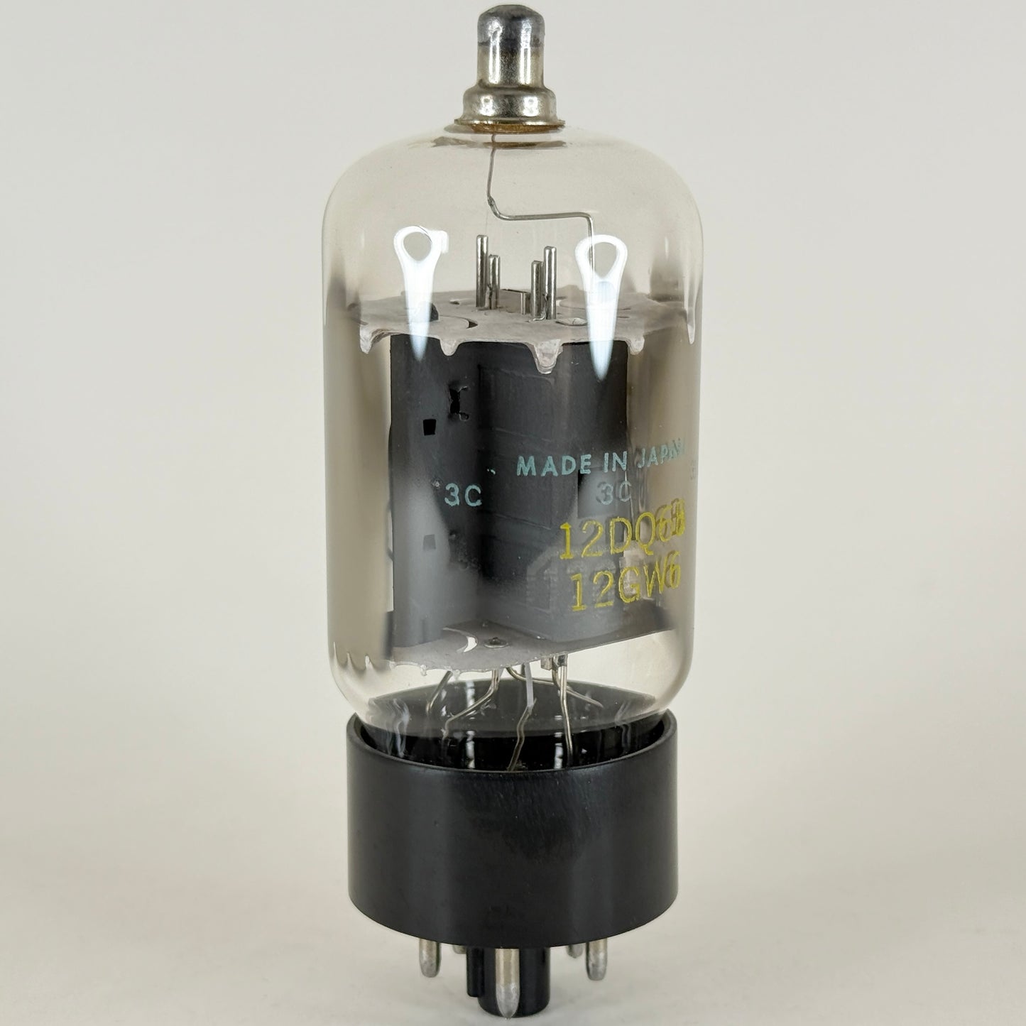 (1) Tested Raytheon 12DQ6B 12GW8 Tube Made in Japan Code 3C 12DQ6 B Power Tube