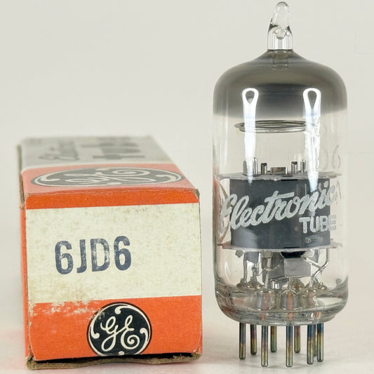 (1) Tested GE 6JD6 Tube with Box Date Code JR Pentode Vacuum Tube (b)