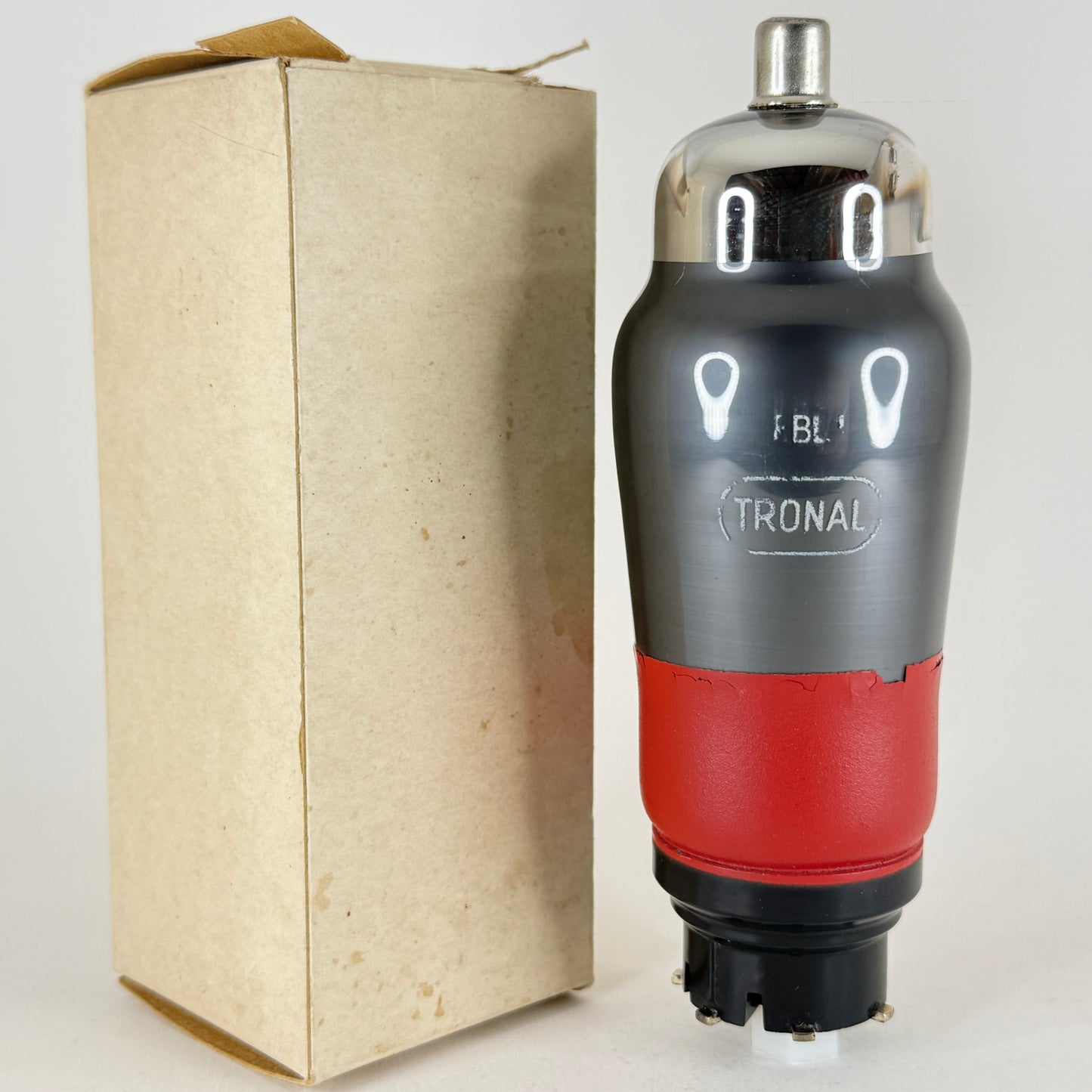 Untested European Tonal EBL1 Tube with Box Double Diode Pentode Valve Tube