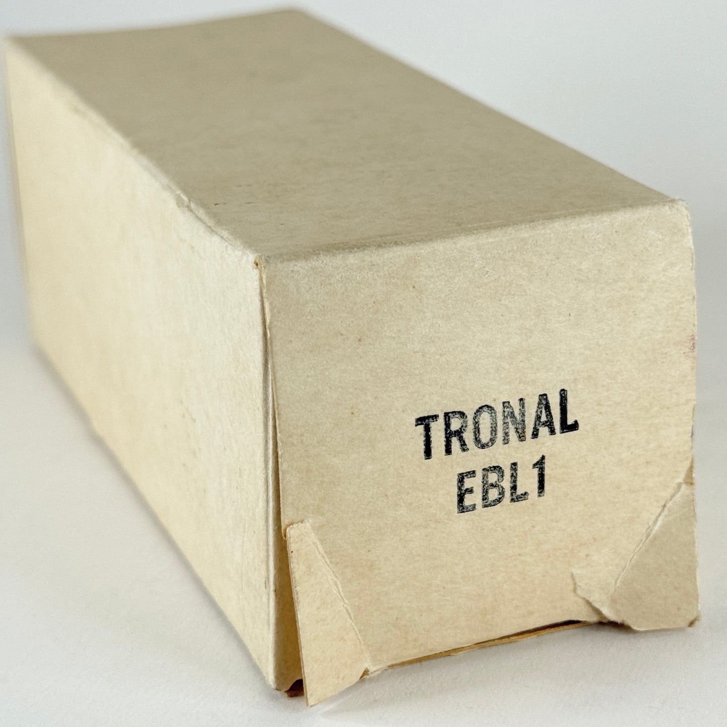 Untested European Tonal EBL1 Tube with Box Double Diode Pentode Valve Tube