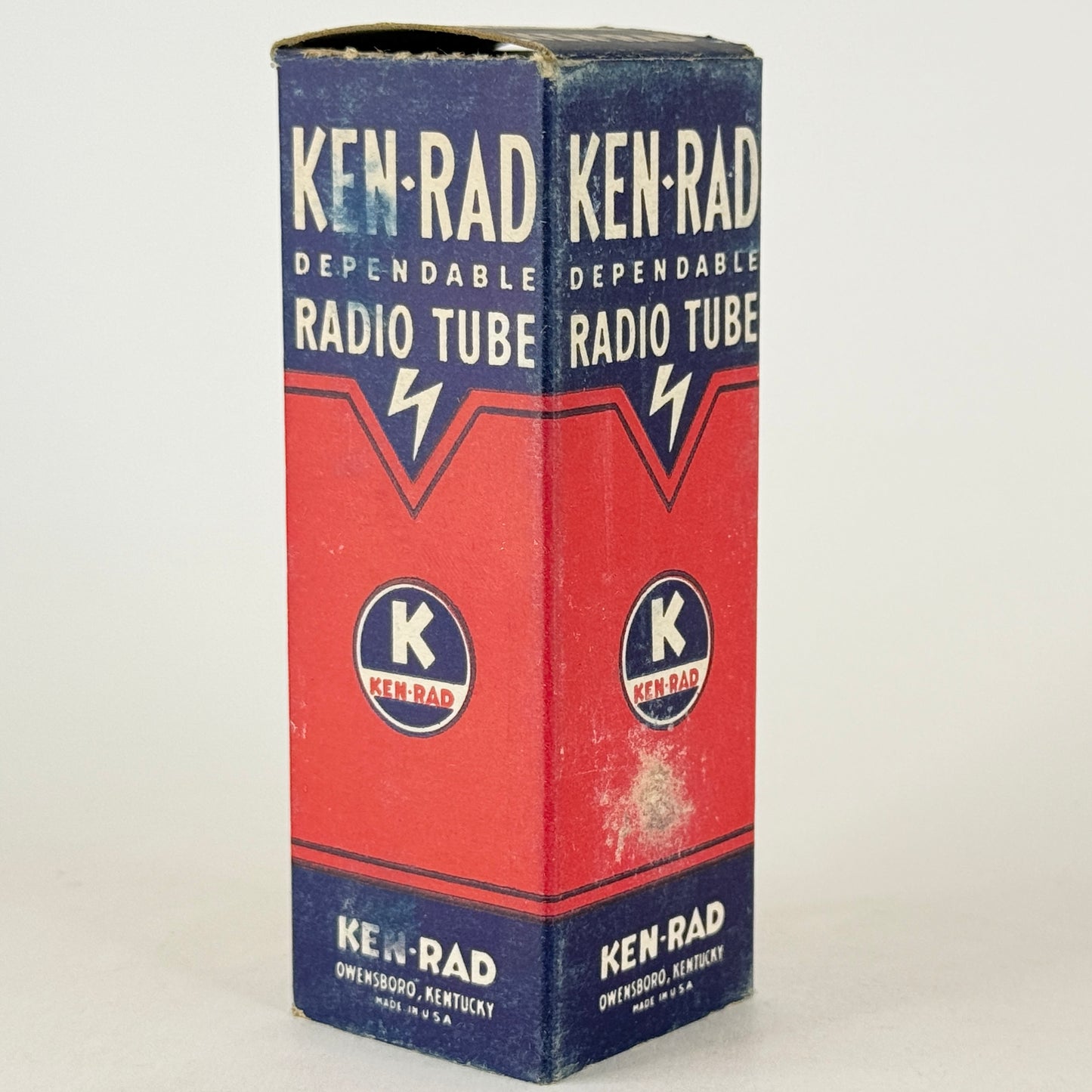 (1) Tested Ken Rad 12SF5 Tube with Box Code 735 Triode Vacuum Tube
