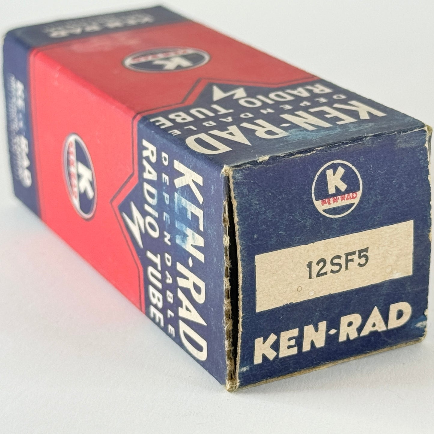 (1) Tested Ken Rad 12SF5 Tube with Box Code 735 Triode Vacuum Tube