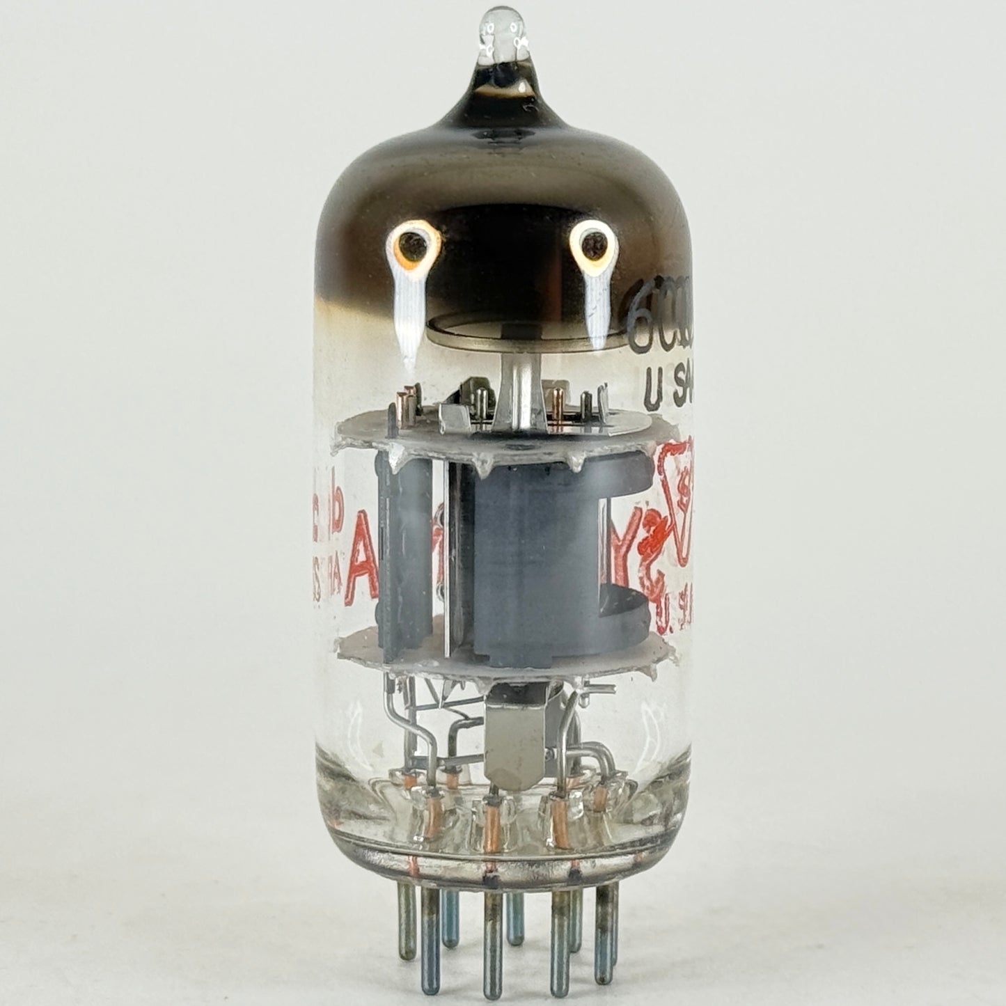 (1) Tested 1969 Sylvania 6CQ8 Tube Red Letters & Box Code dc AFS Triode Tetrode