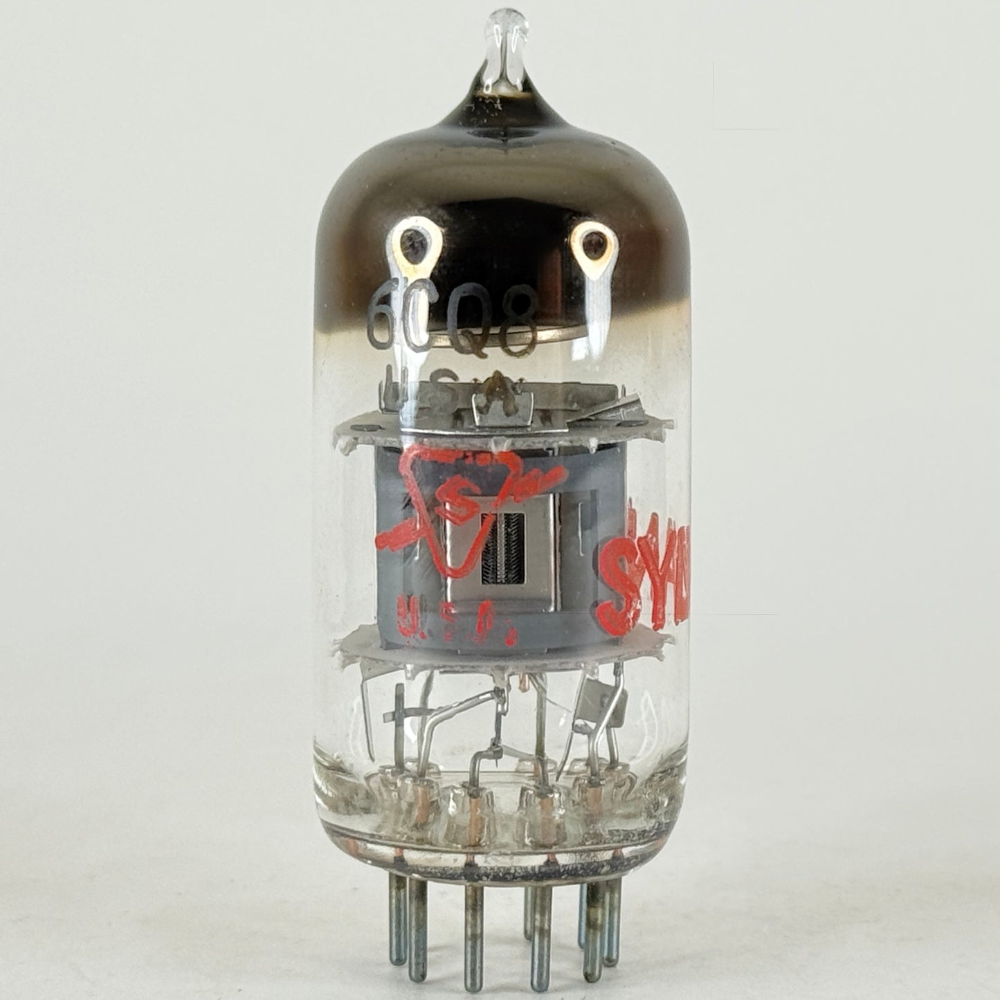 (1) Tested 1969 Sylvania 6CQ8 Tube Red Letters & Box Code dc AFS Triode Tetrode