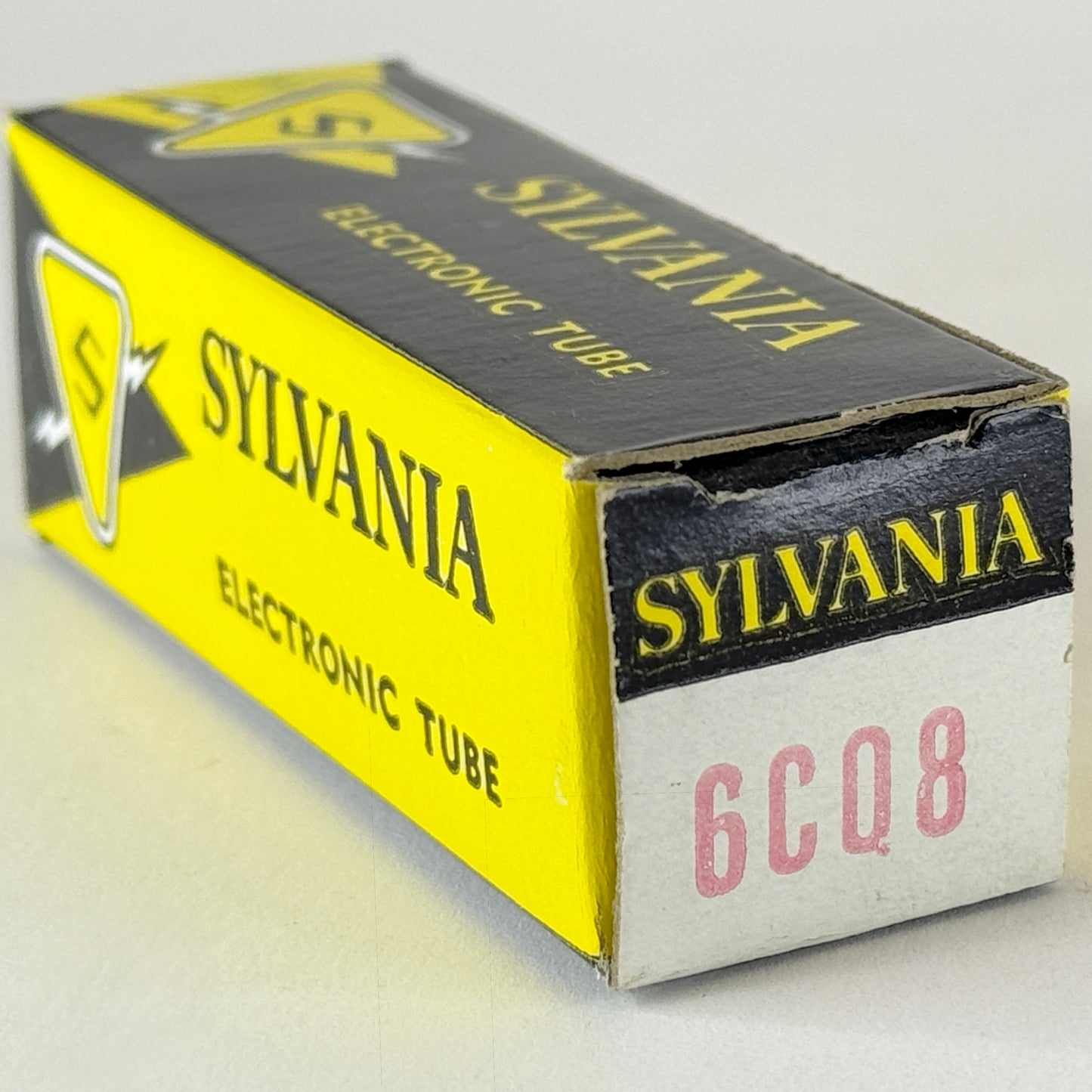 (1) Tested 1969 Sylvania 6CQ8 Tube Red Letters & Box Code dc AFS Triode Tetrode