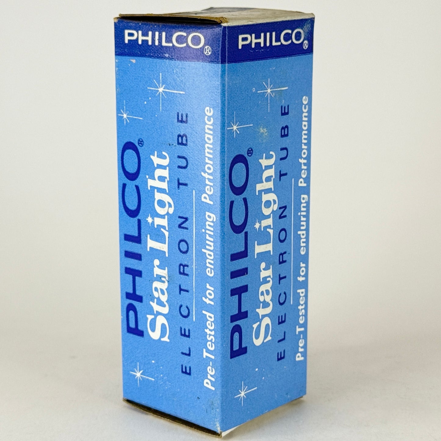 (1) Tested Philco Starlight 12D4 Tube with Box Code DBW Half Wave Rectifier (a)