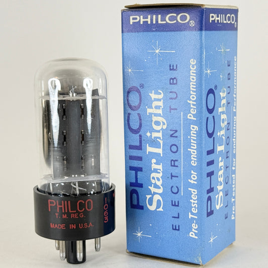 (1) Tested Philco Starlight 12D4 Tube with Box Date Code DBW Rectifier Tube (b)