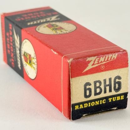 (1) Tested Zenith 6BH6 Tube with Box Date Code 9-39 Pentode Vacuum Tube
