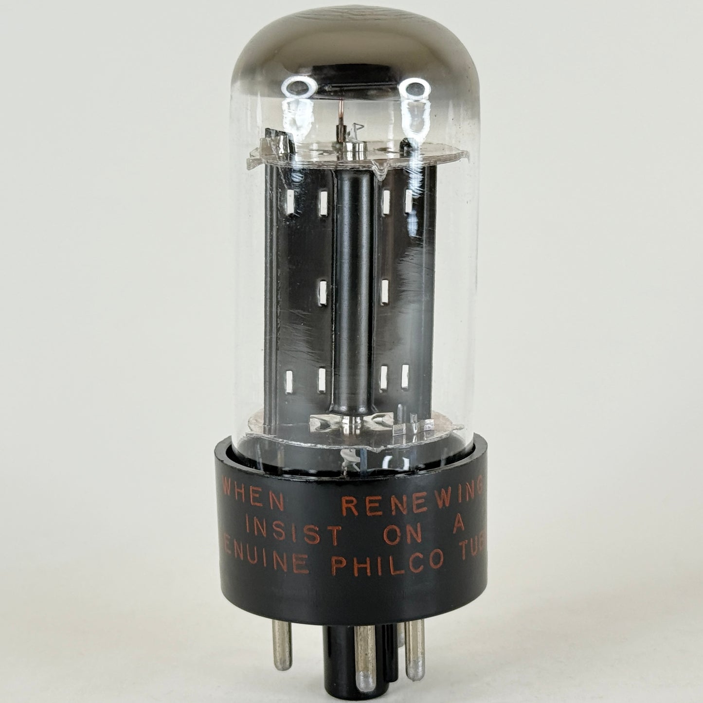 (1) Tested Philco 25AX4GT Tube with Box Date Code 56-26 25AX4 GT Tube (a)