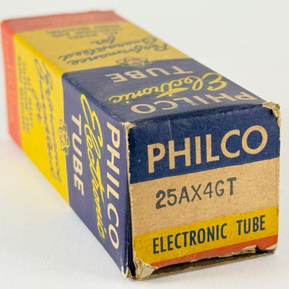 (1) Tested Philco 25AX4GT Tube with Box Date Code 56-26 25AX4 GT Tube (a)