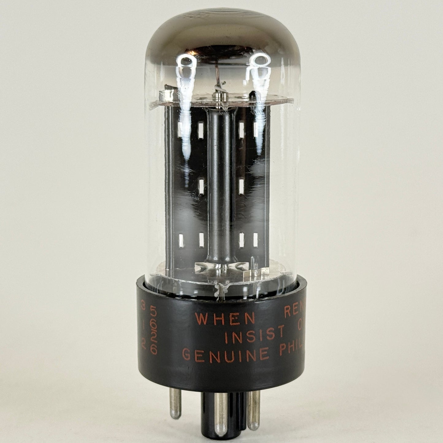 (1) Tested Philco 25AX4GT Tube and Box Date Code 56-26 25AX4 GT Vacuum Tube (b)