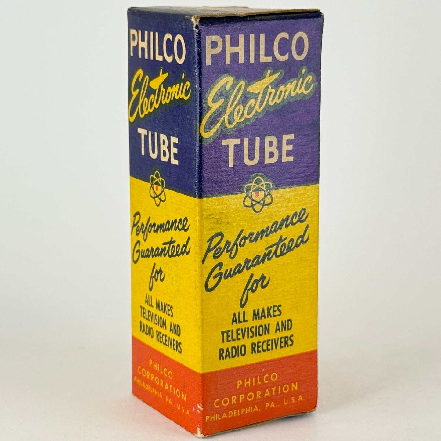 (1) Tested Philco 25AX4GT Tube and Box Date Code 56-26 25AX4 GT Vacuum Tube (b)