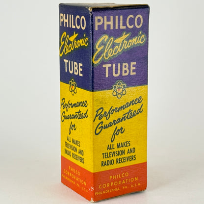 (1) Tested Philco 25AX4GT Tube and Box Date Code 56-26 25AX4 GT Vacuum Tube (b)