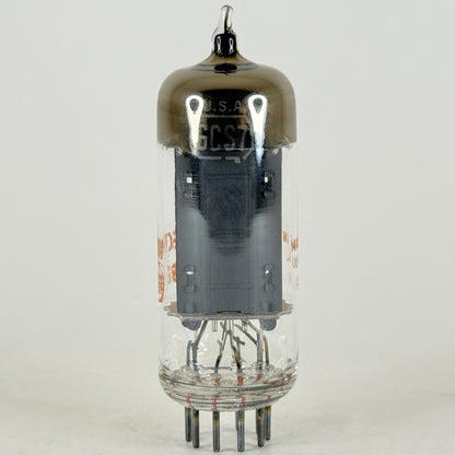 (1) Tested 1965 RCA 6CS7 Tube with Box Date Code AM Double Triode Vacuum Tube