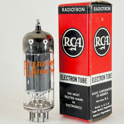 (1) Tested 1968 RCA 6CS7 Tube and Box Date Code CF RCA Double Triode Vacuum Tube