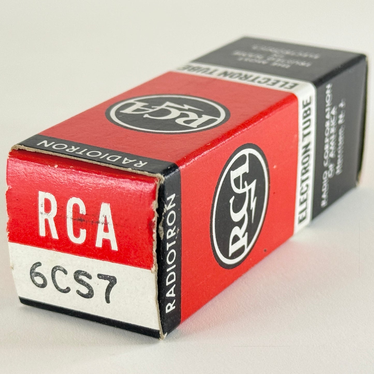 (1) Tested 1968 RCA 6CS7 Tube and Box Date Code CF RCA Double Triode Vacuum Tube